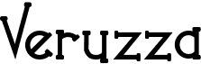 preview image of the Veruzza font