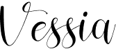 preview image of the Vessia font