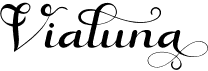 preview image of the Vialuna font