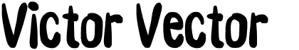 preview image of the Victor Vector font
