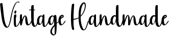 preview image of the Vintage Handmade font