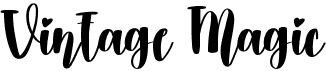 preview image of the Vintage Magic font