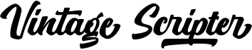 preview image of the Vintage Scripter font