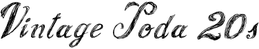 preview image of the Vintage Soda 20s font
