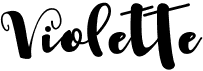 preview image of the Violette font