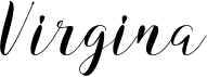preview image of the Virgina font
