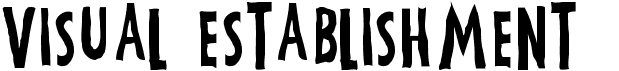 preview image of the Visual Establishment font