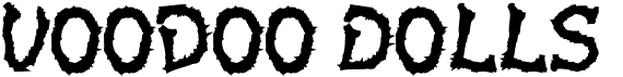 preview image of the Voodoo Dolls font
