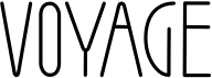preview image of the Voyage font
