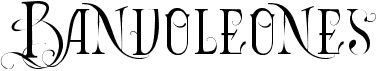 preview image of the Vtks Bandoleones font