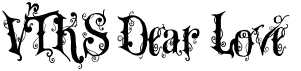 preview image of the VTKS Dear Love font