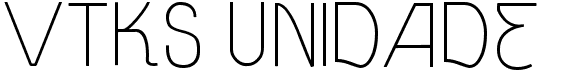 preview image of the Vtks Unidade font