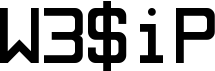 preview image of the W3$iP font