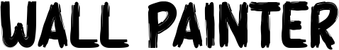 preview image of the Wall Painter font