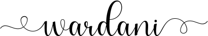 preview image of the Wardani Script font