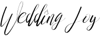 preview image of the Wedding Joy font