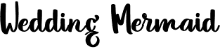 preview image of the Wedding Mermaid font