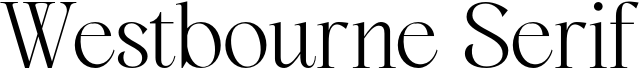 preview image of the Westbourne Serif font