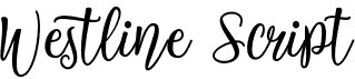 preview image of the Westline Script font