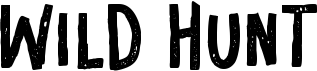 preview image of the Wild Hunt font