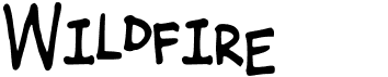 preview image of the Wildfire font