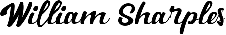 preview image of the William Sharples font