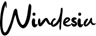 preview image of the Windesia font