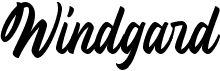 preview image of the Windgard font