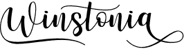 preview image of the Winstonia font