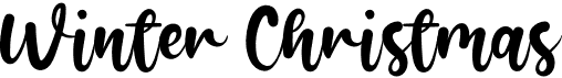 preview image of the Winter Christmas font