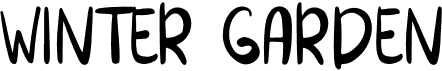 preview image of the Winter Garden font