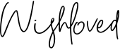 preview image of the Wishloved font