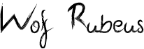 preview image of the Wolf Rubeus font