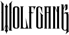 preview image of the Wolfgang font