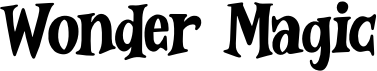 preview image of the Wonder Magic font
