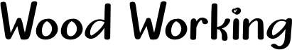 preview image of the Wood Working font