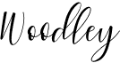 preview image of the Woodley font