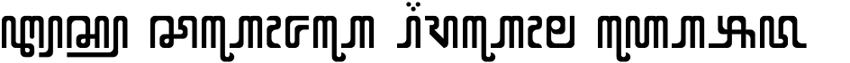 preview image of the X Code from East font