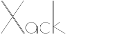 preview image of the Xack font