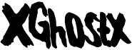 preview image of the XGhostx font