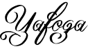 preview image of the Yafoga font