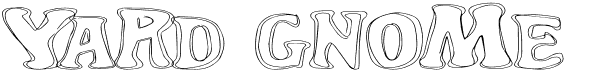 preview image of the Yard Gnome font