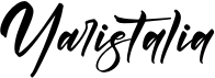 preview image of the Yaristalia font