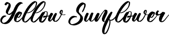 preview image of the Yellow Sunflower font