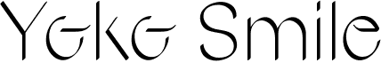 preview image of the Yoko Smile font