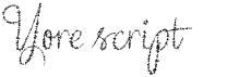 preview image of the Yore script font