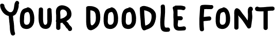 preview image of the Your Doodle Font font