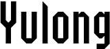 preview image of the Yulong font