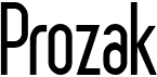 preview image of the [z] Prozak font