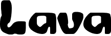preview image of the zai Lava font